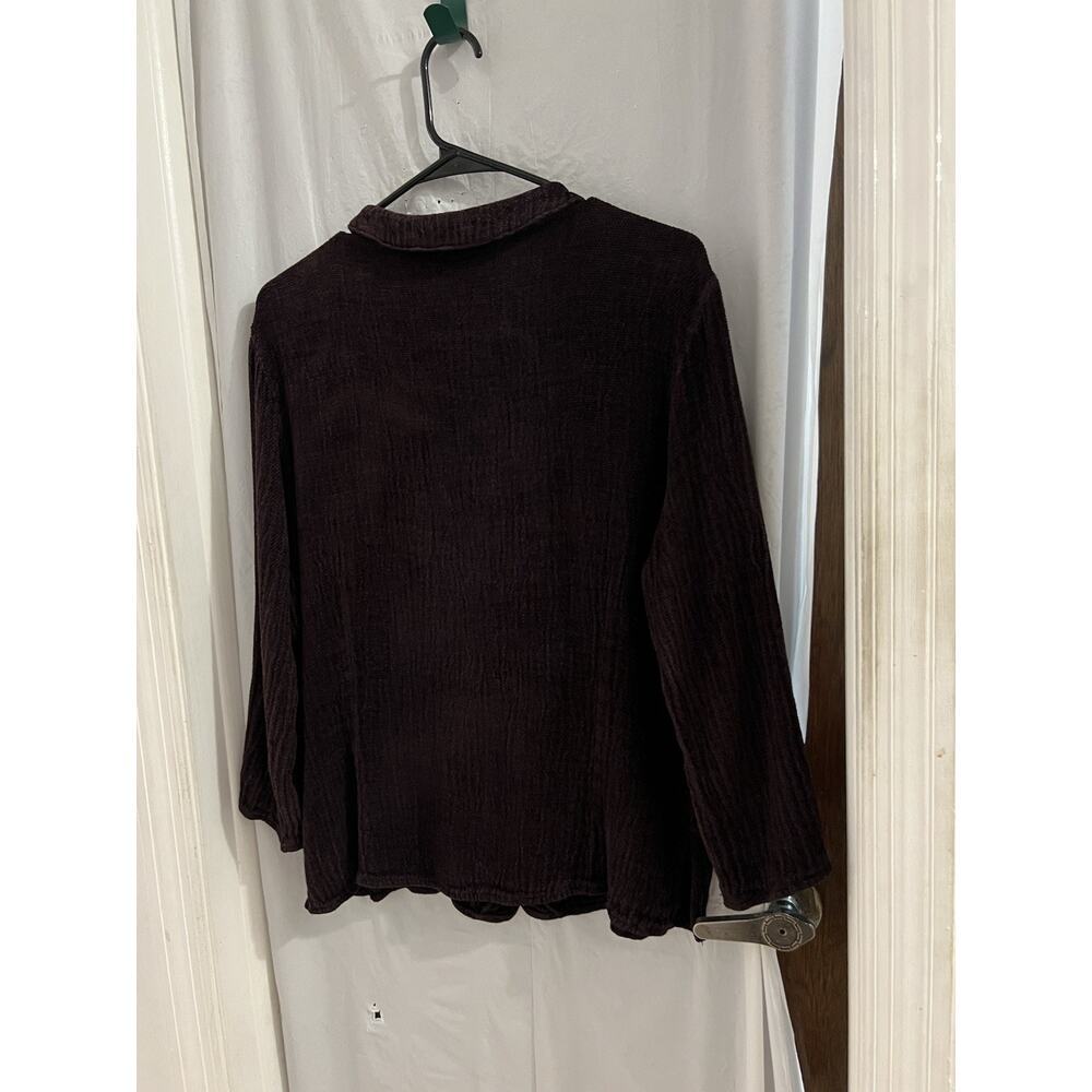 CP Shades Linen Blend Button Down Shirt/Shacket - M - Picture 5 of 5